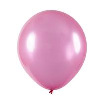 Balão De Festa Redondo Liso - Rosa - 12" 30cm - 24 unidades - Art Latex
