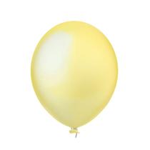 Balão de Festa Redondo Marfim nº5 12cm - 50 Un - Happy Day