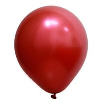 Balão de Festa Redondo Profissional Látex Cromado - Vermelho - Art-Latex - Rizzo Balões Balão de Festa Redondo Profissional Látex Cromado - Vermelho - Art-Latex - Rizzo Balões