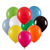 Balão de Festa Redondo Profissional Látex Liso - Cores - 8" Buffet - 50 Unidades - Balões Art-Látex