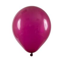 Balão De Festa Redondo - Vinho - 9" 23cm - 50 unidades - Art Latex