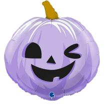 Balão de Foil Abóbora Roxo Halloween 22" (56 cm) Balão de Foil Abóbora Roxo Halloween 22" (56 cm)