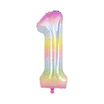 Balão De Folha De Unicórnio Arco-Íris Para Meninas, Decoração De Festa De Aniversário, Suprimentos