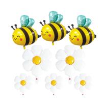 Balão De Folha Grande Em Forma De Flor Margarida Branca Para Decoração De Aniversário Infantil,