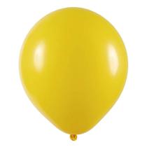 Balão de Látex Amarelo - 5 Polegadas - 50 Unidades - Art-Latex