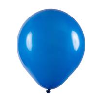 Balão de Látex Azul - 8 Polegadas - 50 Unidades