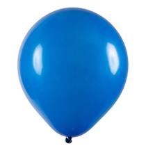 Balão de Látex Azul - 9 Polegadas - 50 Unidades