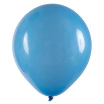 Balão de Látex Azul Celeste - 7 Polegadas - 50 Unidades