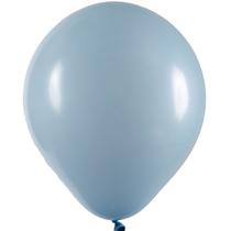 Balão de Látex Azul Claro - 12 Polegadas - 24 Unidades - Art-Latex