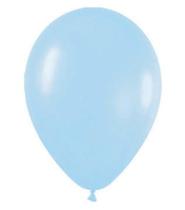 Balão de Látex Azul Claro 8" 20cm 50un Festball