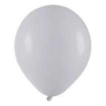 Balão de Látex Cinza - 9 Polegadas - 50 Unidades