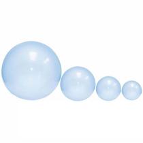 Balão de látex inflável Bubble Ball azul para festas de casamento, 4 unidades Balão de látex inflável Bubble Ball azul para festas de casamento, 4 unidades