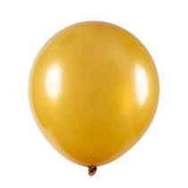 Balão de Látex Metalizado Dourado - 7 Polegadas - 50 Unidades