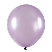 Balão de Látex Metalizado Lilás - 8 Polegadas - 50 Unidades