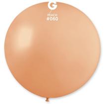 Balão De Látex Pessego Standard 31 Pol Pc 5un Gemar 956061