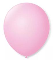 Balão de Látex Rosa Baby 7" 18cm 50un São Roque - Sao Roque