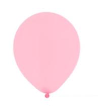Balão de Látex Rosa Bebê 8" 20cm 50un Festball