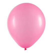 Balão de Látex Rosa Pink Liso - 5 Polegadas - 50 Unidades