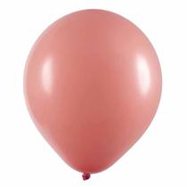 Balão de Látex Rose - 9 Polegadas - 50 Unidades