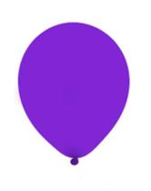 Balão de Látex Roxo 8" 20cm 50un Festball
