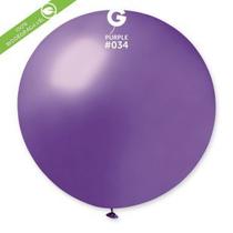 Balão De Látex Roxo Metallic 31 Pol Pc 5un Gemar 953466