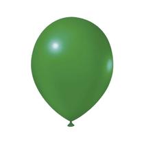 Balão de Látex Verde Bandeira - 8 Polegadas - 50 Unidades Balão de Látex Verde Bandeira - 8 Polegadas - 50 Unidades