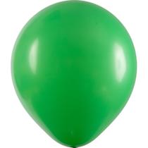 Balão de Látex Verde Folha - 16 Polegadas - 12 Unidades