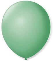 Balão de Látex Verde Lima 7" 18cm 50un São Roque - Sao Roque
