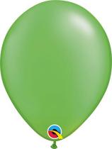 Balão de látex verde lima perolado 11 polegadas pc 25 unidades qualatex 61914