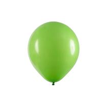 Balão de Látex Verde Limão Liso - 5 Polegadas - 50 Unidades