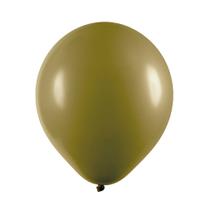 Balão de Látex Verde Oliva - 7 Polegadas - 50 Unidades
