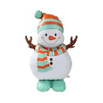 Balão De Natal Grande Em Folha De Papel Metalizado Papai Noel Boneco De Neve Quebra-Nozes Árvore Balão De Natal Grande Em Folha De Papel Metalizado Papai Noel Boneco De Neve Quebra-Nozes Árvore