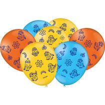 Balão Decorativo Bexiga Temática Especial Meu Malvado Favorito 4 Aniversário 25 Unidades - Festcolor Balão Decorativo Bexiga Temática Especial Meu Malvado Favorito 4 Aniversário 25 Unidades - Festcolor