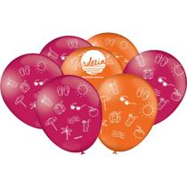 Balão Decorativo Bexiga Temática Tardezinha Pagode Festa de Aniversário - 25 Unidades - Festcolor