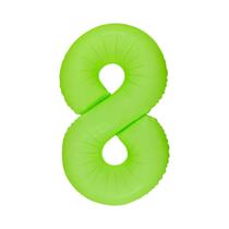 Balão Digital Luminoso Fluorescente Verde De 40 Polegadas Para Decoração De Aniversário E Formatura