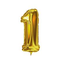 Balão Dourado Número 1 - Gala SKU 11677