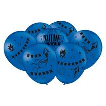 Balão Especial 9" Azul - Festa Junina - 25 unidades - FestColor - Rizzo Balão Especial 9" Azul - Festa Junina - 25 unidades - FestColor - Rizzo