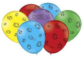 Balão Especial Festa Among Us - 9" 23cm - 25 unidades - Festcolor Balão Especial Festa Among Us - 9" 23cm - 25 unidades - Festcolor