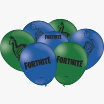 Balão Especial Fortnite - 9" 23cm - 25 unidades - Festacolor Balão Especial Fortnite - 9" 23cm - 25 unidades - Festacolor