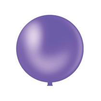 Balão Fat Ball 250 Liso Lilas - Pic Pic - Riberball