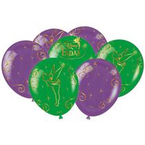 Balão Festa Fadas Disney - 25 unidades - Rizzo