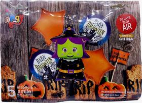 Balão festa halloween 7 (1 kit de balões com 5 unidades) Balão festa halloween 7 (1 kit de balões com 5 unidades)