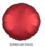 BALAO FOSCO BOLA - 18" - 45 CM - VERMELHO - 1 unidade. BALAO FOSCO BOLA - 18" - 45 CM - VERMELHO - 1 unidade.