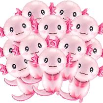 Balão Gejoy Axolotl 18 peças rosa 65x52 cm, decoração de festa Balão Gejoy Axolotl 18 peças rosa 65x52 cm, decoração de festa