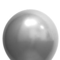 Balão Gigante Big Cromado Prata 3 Uni 24 Polegadas Artlatex - Inspire sua Festa Loja - ART-LATEX