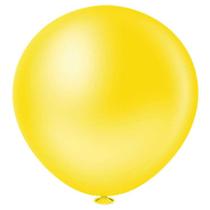 BALÃO GLOBO (FAT BALL) - AMARELO - PIC PIC Nº 250 - 1 unidade