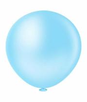 BALÃO GLOBO (FAT BALL) - AZUL CLARO - PIC PIC Nº 250 - 1 unidade