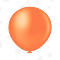BALÃO GLOBO (FAT BALL) - LARANJA - PIC PIC Nº 250 - 1 unidade