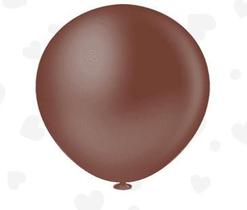 BALÃO GLOBO (FAT BALL) - MARROM - PIC PIC Nº 250 - 1 unidade