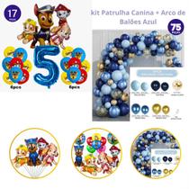 Balão Grande Decoração Festa Infantil Patrulha Canina Numero Balão Grande Decoração Festa Infantil Patrulha Canina Numero